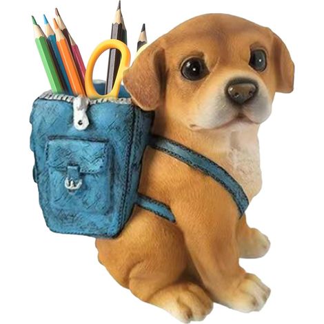 Stifthalter Schreibtisch für Hunde Schreibtischhalter