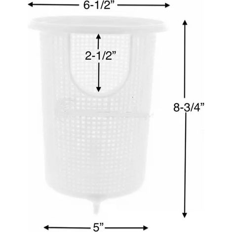 Lot de 3 paniers sur débit Pentair 39303500 – Compatibles V38‑185 – Remplacement pompe piscine