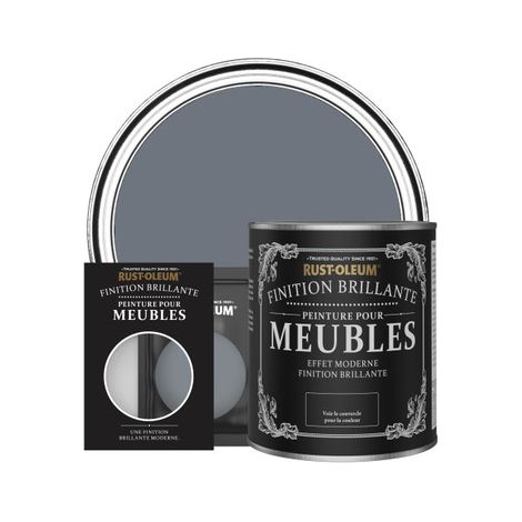 Peinture pour Meubles Brillante - Gris Marine (1/2)