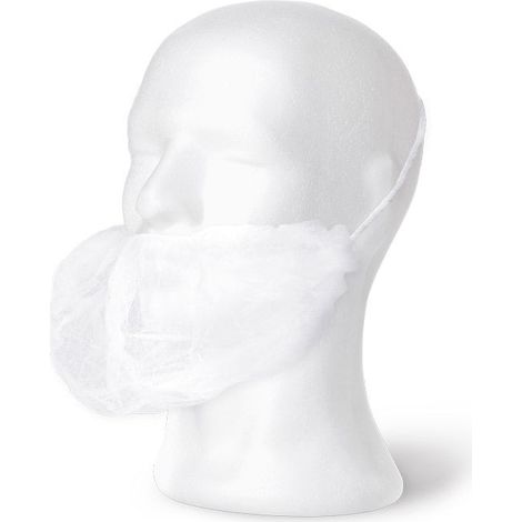 Cubrebarbas Desechable Blanco U