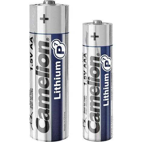 Camelion Micro-pile au lithium (AAA) - 2 pièces (1/3)