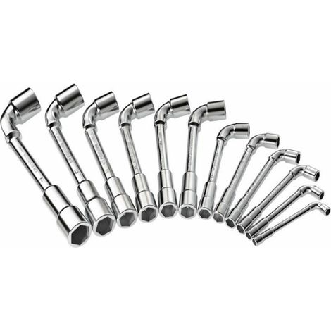 Llave de tubo, juego de 12 piezas con dado de 6 puntas, acero resistente, resistente al desgaste, adecuada para plomería, bricolaje y reparaciones mecánicas, OUYLAF (1/5)