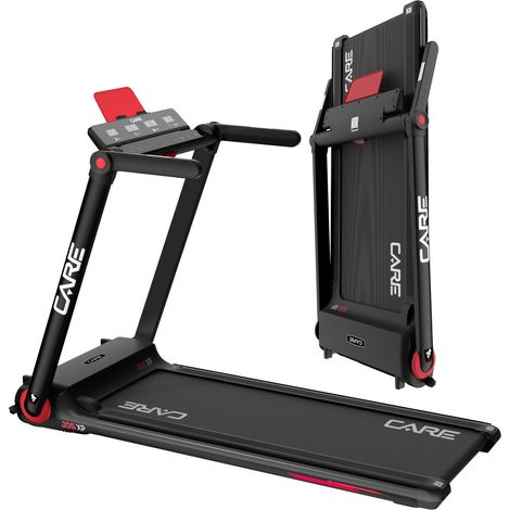 Tapis de course 14 km/h – Surface de course 120 x 42 cm – Console avec 24 programmes – Moteur 1CV pour utilisation intensive