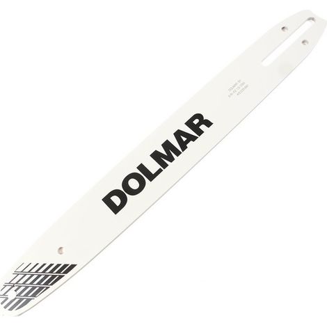 Dolmar – Guide chaîne tronçonneuse 35cm – Pas de chaîne 3/8 LP – Jauge 0.50mm – 52 maillons pour coupe précise