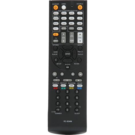 Télécommande de remplacement pour Onkyo RC865M, HTR758, HTR791, RC834M, TXNR515, HTR990 et TXNR509 (1/5)