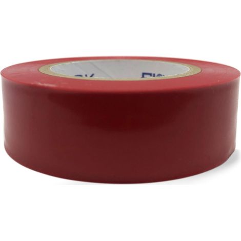 Scotch électrique Rouge 10m x 19mm - Ruban adhésif isolant