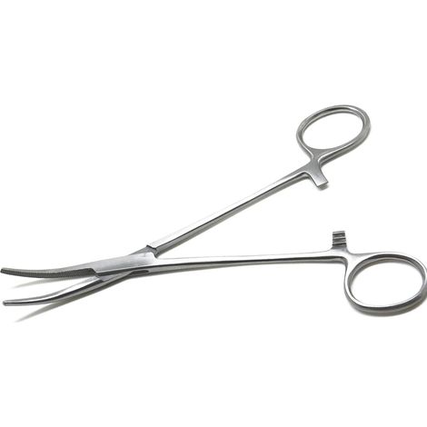 Pince à Clamper 12,5 cm Courbe Droite, Griffe pour Artisans Pêcheurs, Choit, Modèle Droit (1/2)