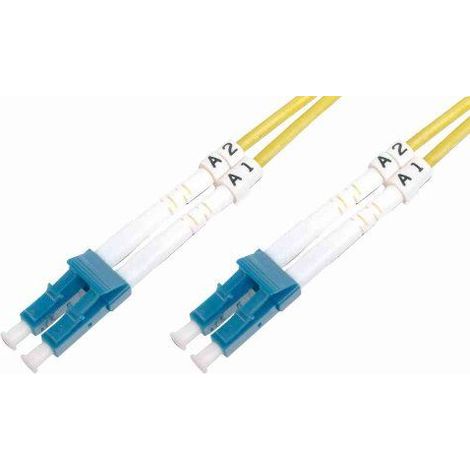 DIGITUS LWL Patchkabel LC(APC)- LC 2m Singlemode Duplex OS2 (1/3)