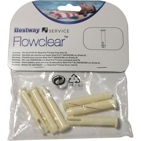 Spinotti per piscine tonde con telaio Bestway