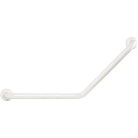 Barre de relèvement coudée Ø25mm alu époxy blanc Pellet ASC