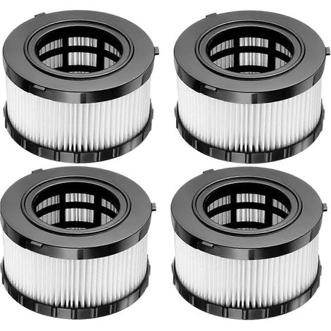 Filtres de rechange DC515 pour aspirateurs eau et poussière DEWALT DC515, DCV517 et DCV517B (lot de 4) (1/5)