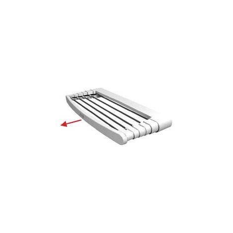 STENDIBIANCHERIA TELESCOPICO A PARETE CON 6 FILI TELEPACK  Telepack100 cm.100x38x6h. peso Kg.1,7 circa ml.7    GIMI