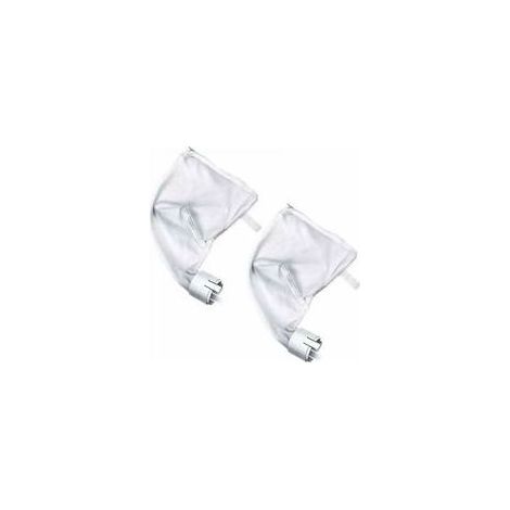 Lot de 2 sacs filtrants de rechange à fermeture éclair pour nettoyeur de piscine Polaris 360 380 (1/4)
