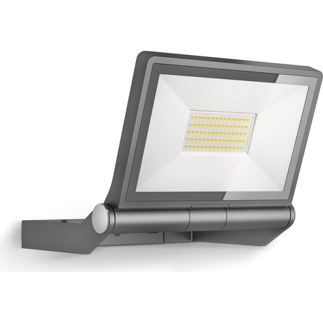 Steinel Faretto a LED XLED ONE XL, 42,6 W, 4200 lm, proiettore in alluminio, per vialetti, cortili e giardino, Antracite (1/5)