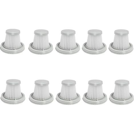 10 Stück HEPA-Filter für Xiaomi Mijia Handy-Staubsauger-Zubehör (1/4)