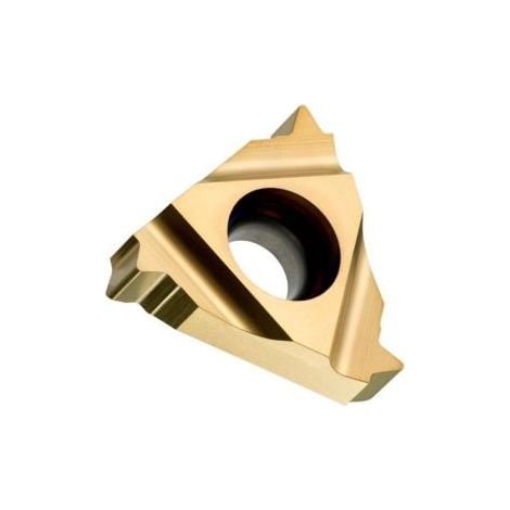 Gewindedreh-Wendeschneidplatte ISO TN 16NR140W:T8030 Innenkreis-D. 9,525mm PVD (1/2)
