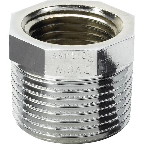 Viega Réduction, R 3/8, Rp 1/4 bronze rouge ou bronze au silicium, chromé modèle 3241, 447960