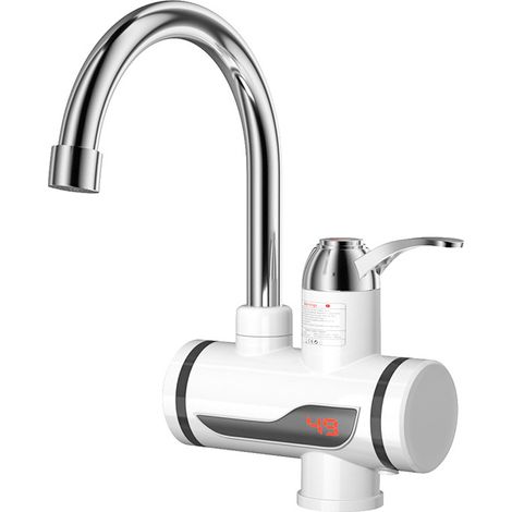 3000-W-Erwärmung, sofortige Erwärmung, tragbarer elektrischer Wassererwärmer, Reservoirloos, Onderin Waterinlaat