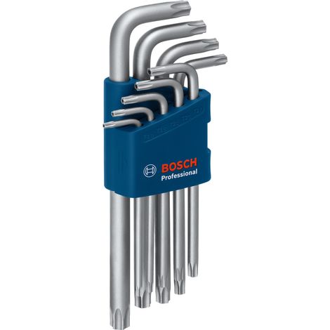 Bosch Professional Innensechskantschlüssel-Set TX 9-teilig Innensechskantschlüssel
