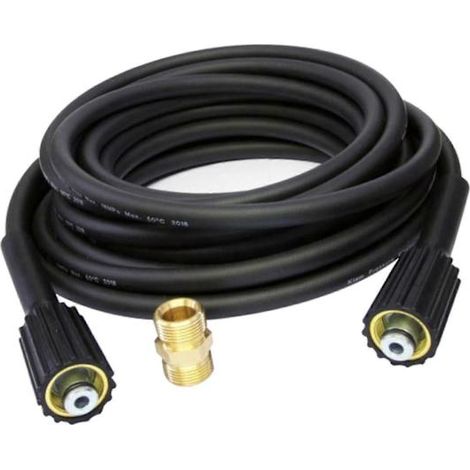 Filiyano-Tuyau d'extension de 10 m pour nettoyeur haute pression série K, raccord M22 femelle-mâle. (1/5)