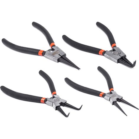 Zangen SEGERA 200 mm 8'' 4 Stk Set Zangen (1/5)