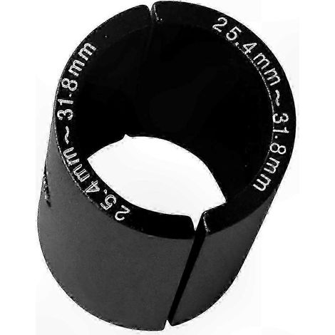 Adaptateur de guidon vélo - Kit de conversion 25,4mm vers 31,8mm, douille de réduction pour potence, entretoise de cintre, accessoire de montage (1/5)