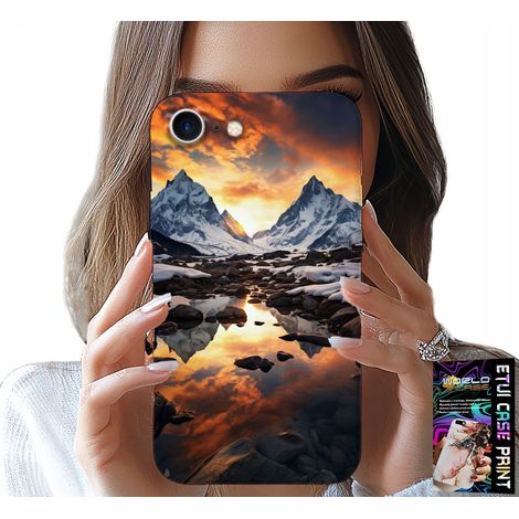 Funda para iPhone SE / SE2 - arroyo, montañas, picos, Everest + lámina (1/5)