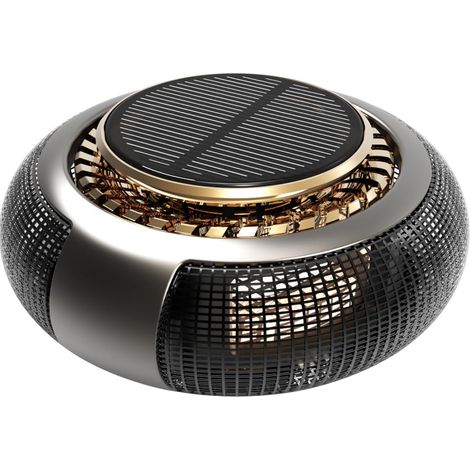 Diffuseur de parfum d'ambiance intelligent à énergie solaire pour voiture – Accessoire automobile d'aromathérapie rotatif (1/5)