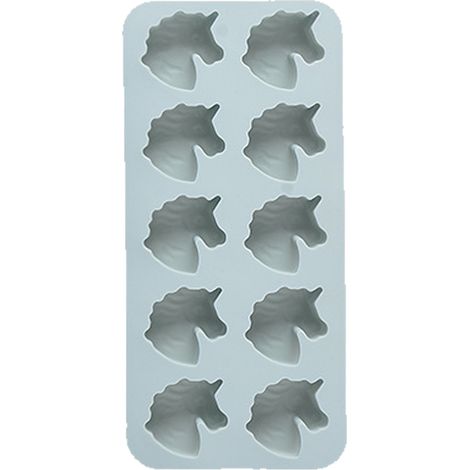 Moule En Silicone Tête De Licorne - Pour Chocolat Bonbons Durs Glace Gâteaux - 1 Pièce (1/5)