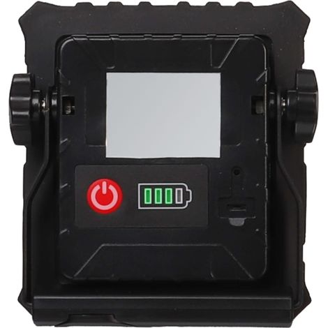 LED Akku Baustrahler dimmbar, zum aufhängen (B 16, H 23, T 6 cm) IP54, 20 Watt (1/4)