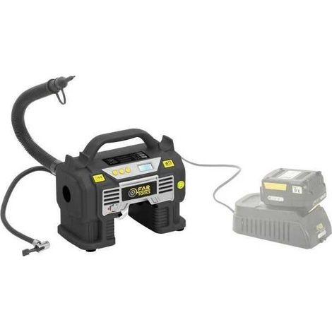 Fartools 18V Kompressor Luftkompressor Schwarz Tragbar (1/2)