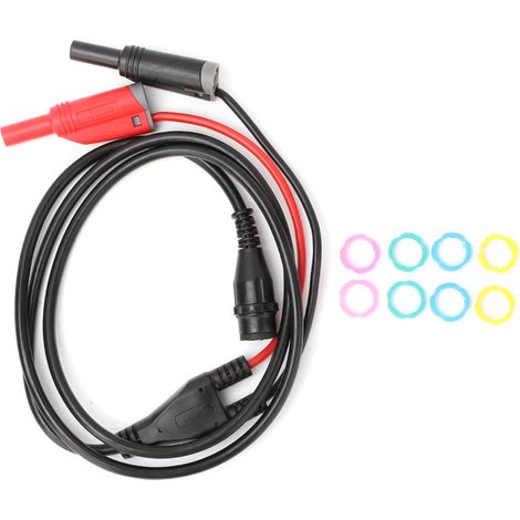 P1204 Koaxial-Testkabel für Oszilloskope mit BNC-Stecker (männlich) und Sicherheits-Bananenstecker, 100 cm (1/5)