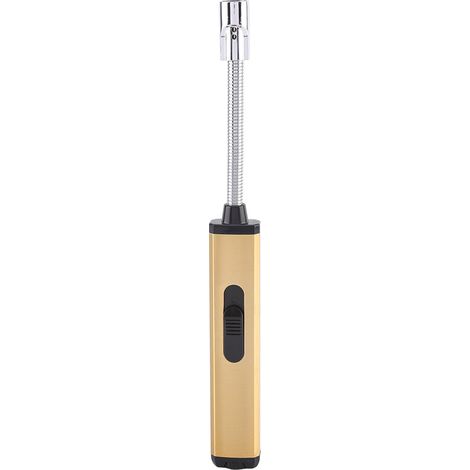 Briquet rechargeable avec tuyau flexible pour barbecue extérieur, allumeur de gaz pour cuisinière de cuisine (1/5)