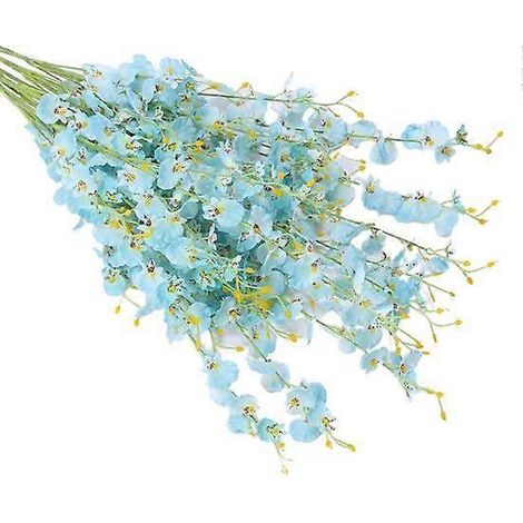 Fleur artificielle en 6 couleurs, faite main, écologique, sans découpebleu (1/5)