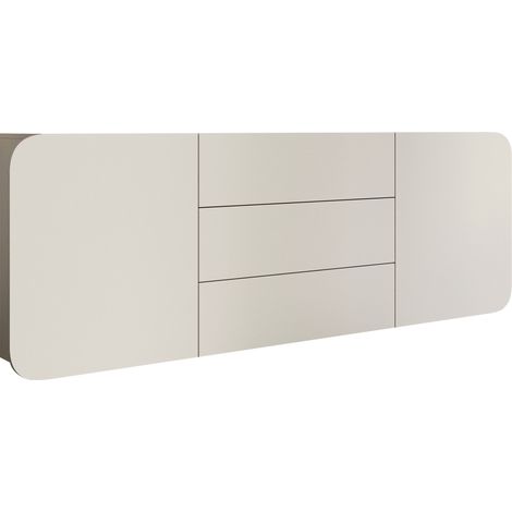 Cómoda Mara , Con cajones y puertas, Número de cajones: 0, 70x200x36cm