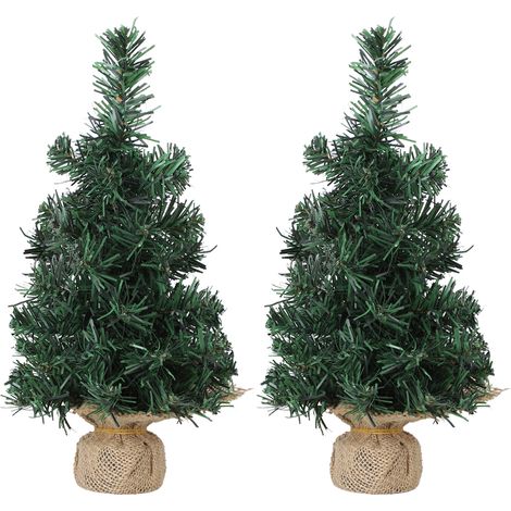 Künstlicher Weihnachtsbaum, 30 cm, Miniatur-Weihnachtsbaum, Fensterbank-, Schreibtisch- oder Kaminsimsdekoration (1/5)