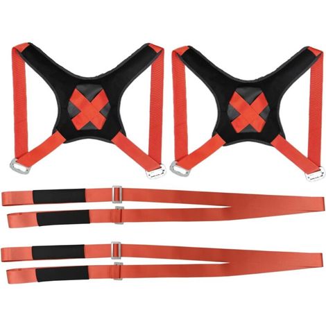 Home moving tool: moving rope for climbing stairs, for two people, effort-saving, with portable strap and back padding, multifunctional (1/3)
