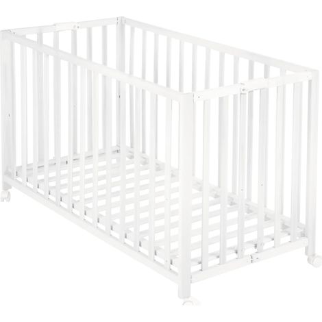 Babybett roba Fold Up klappbar höhenverstellbar Rollen (1/5)