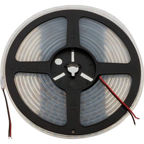 LED Streifen 24V DC einfarbig 18W/m 12mm IP67, 5 Meter
