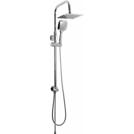 Idro Bric Colonna Doccia Serie Oasi Design Quadro E Risparmio Acqua Integrato Con Soffione In Acciaio (1/4)