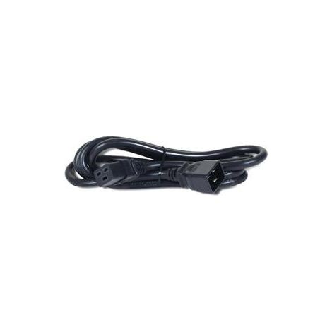 APC PWR Cord C19 - C20, 4.5 m Negro 4,57 m C19 acoplador C20 acoplador