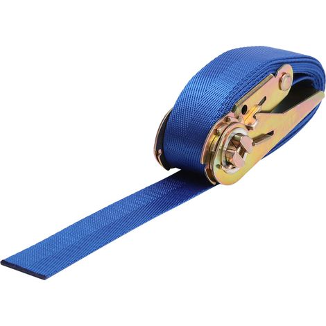 Sangle d'arrimage robuste pour chargement, tension voiture, moto, vélo, corde à cliquet (1/5)