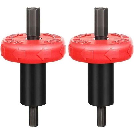 2 Stück Elektromotor-Bohreradapter, Ersatz-Startwerkzeug für Craftsman, Troy-Bilt, Stihl, B&S Schnellstart-Bohrer, Schneefräsen, kein manuelles Ziehen erforderlich - Crezuo (1/4)