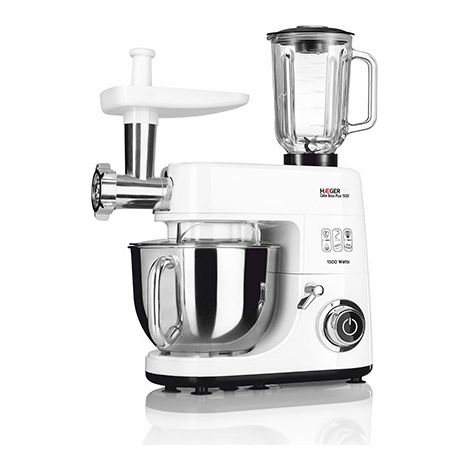 HAEGER CAKE BOSS Profi-Standmixer mit 1500W Leistung, 6L Fassungsvermögen