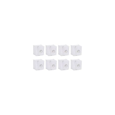 Lot de 8 sacs collecteurs remplaçables pour aspirateurs-balais sans fil compatibles avec les séries Jet 70, Jet 75, Jet 90 et stations de nettoyage et de recharge (1/5)