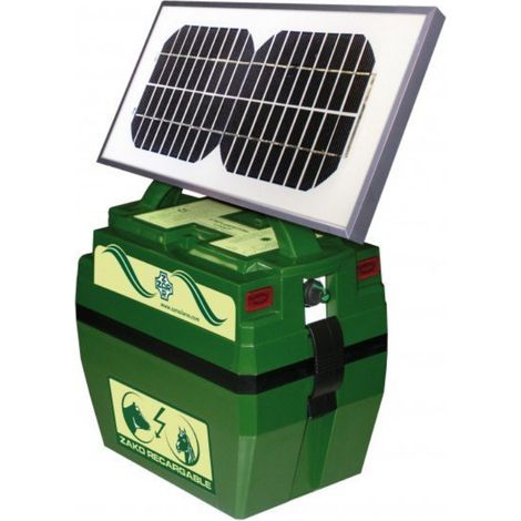 Pastore Zako Solar ricaricabile con/batteria 12 V 7 AH