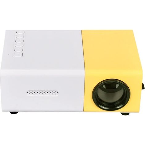 Filiyano – projecteur – Mini projecteur, projecteur portable compatible Full HD 1080p, projecteur de films jaune [CO] (1/4)