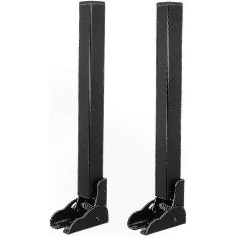 Canapé-lit pliant robuste et durable avec pieds de sécurité verrouillables et repose-pieds réglables. (1/5)