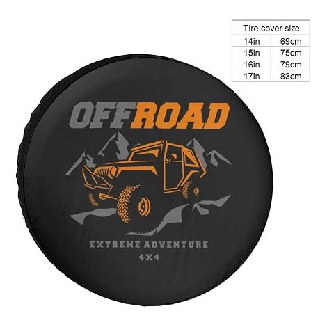 Car Tire Replacement Tires Waterproof Dustproof Fit SUV RV Trailer 16 Inch Car Wheel (1/4)