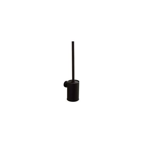 WC Suspendu Noir Support Mural Brosse de Toilette Noir 304 en Acier InoxydableLa taille est 38 9 13 (cm)